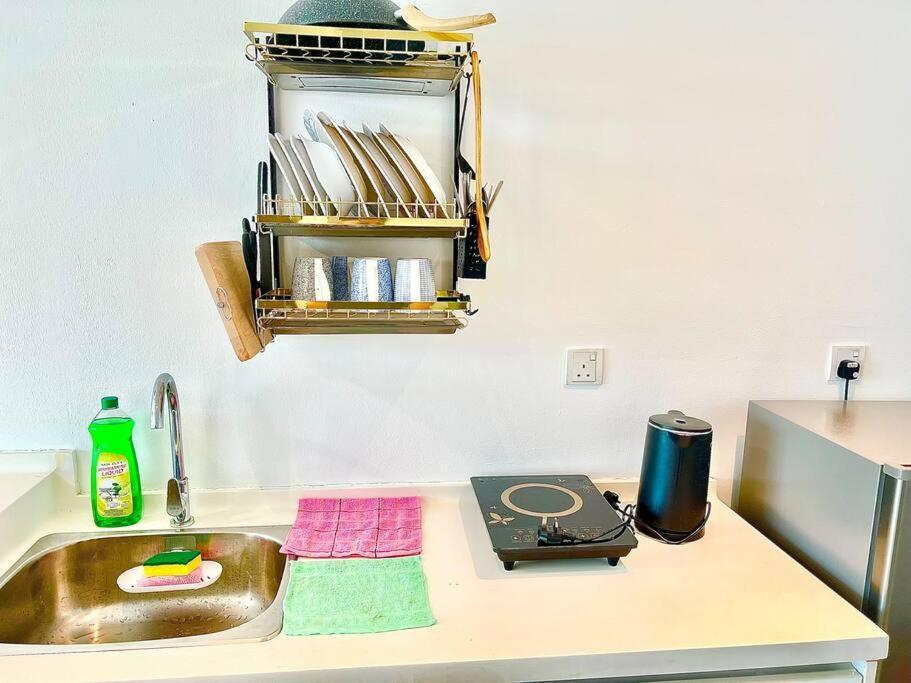 G 1-5Pax Cozy Home Trefoil Setia Alam 100Mps Wifi & Tv Sccc Екстериор снимка